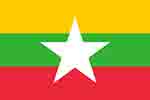 Myanmar Burma flag
