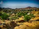 Ghinda town in Eritrea