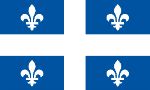 Quebec flag (courtesy of FlagPictures.org)