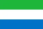 Sierra Leone flag courtesy of Wikipedia